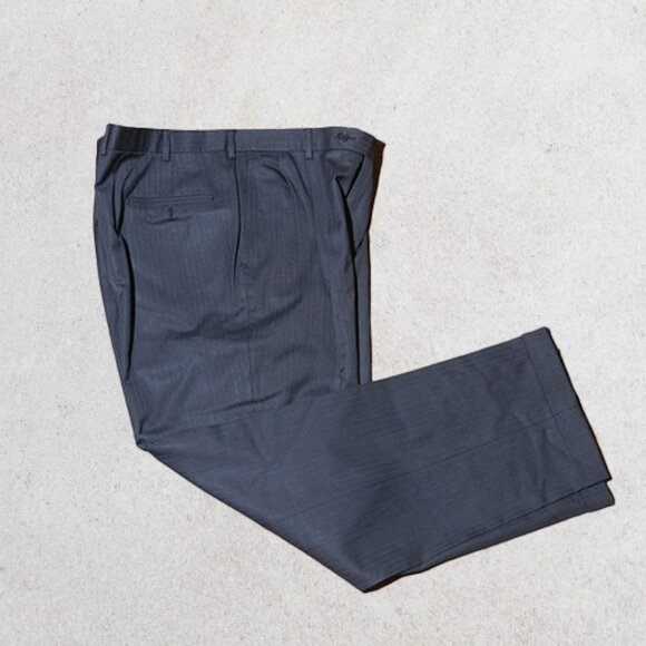 Brooks Brothers 1818 100% Madison Suit Grey Herringbone – 44L / 39W – Made in US - Picture 3 of 9